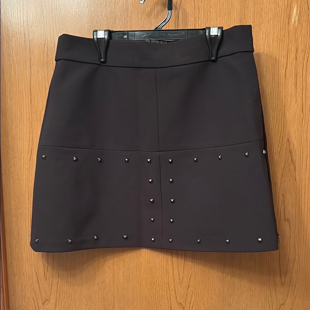 Black Zara  Studded Women's Skirt NWOT